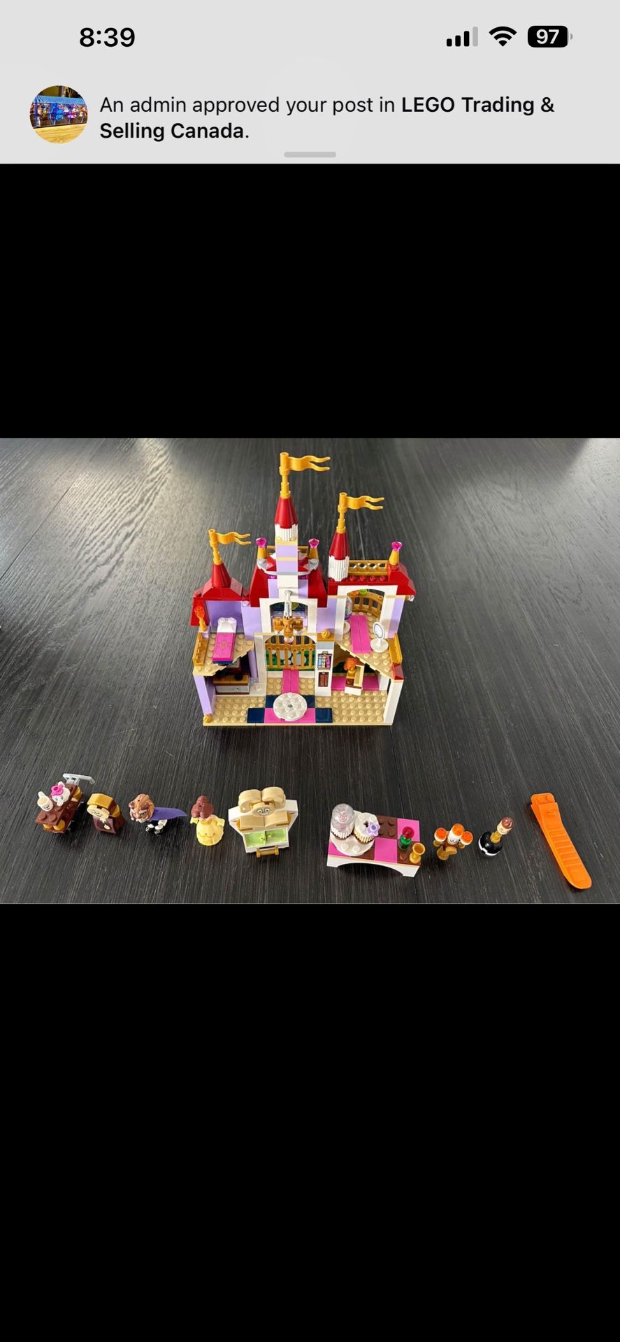 41067 LEGO Disney Princess Beauty and the Beast Belle's Enchanted Castle