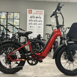 SISIGAD Champ Foldable EXT Fat Tire F008 E-Bike