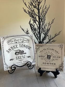 Porcelain Halloween Dinnerware