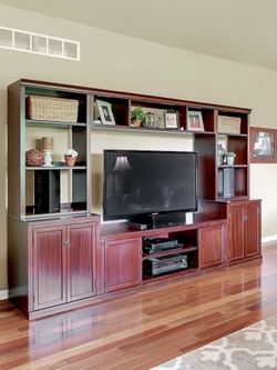 Pottery Barn wall unit