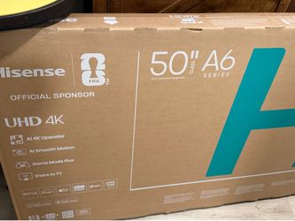 Hisense 50" A6 Series 4K Smart TV