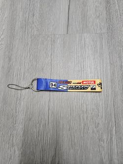 BRAND NEW JDM SPOON SPORTS DOUBLE SIDE Racing Cell Holders Keychain Universal