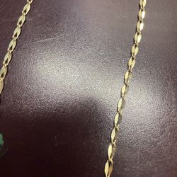 Gold Plated Necklace With Pendant 