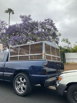 Cage for animals or commercial transport all wings open