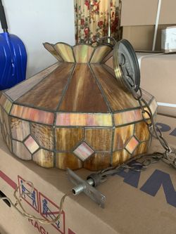 Hanging Tiffany Lamp