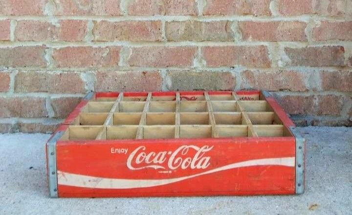Vintage Coca-Cola 24-Bottle Crate