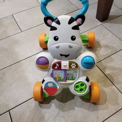 Fisher Price Baby Walk Behind Light Up And Music