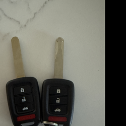 Honda keys