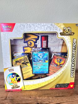 Pokémon TCG 30th Celebration Poster Collection