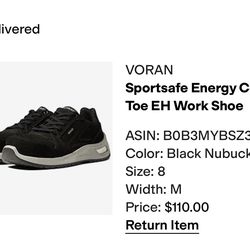 Steel Toe Work Shoes Men