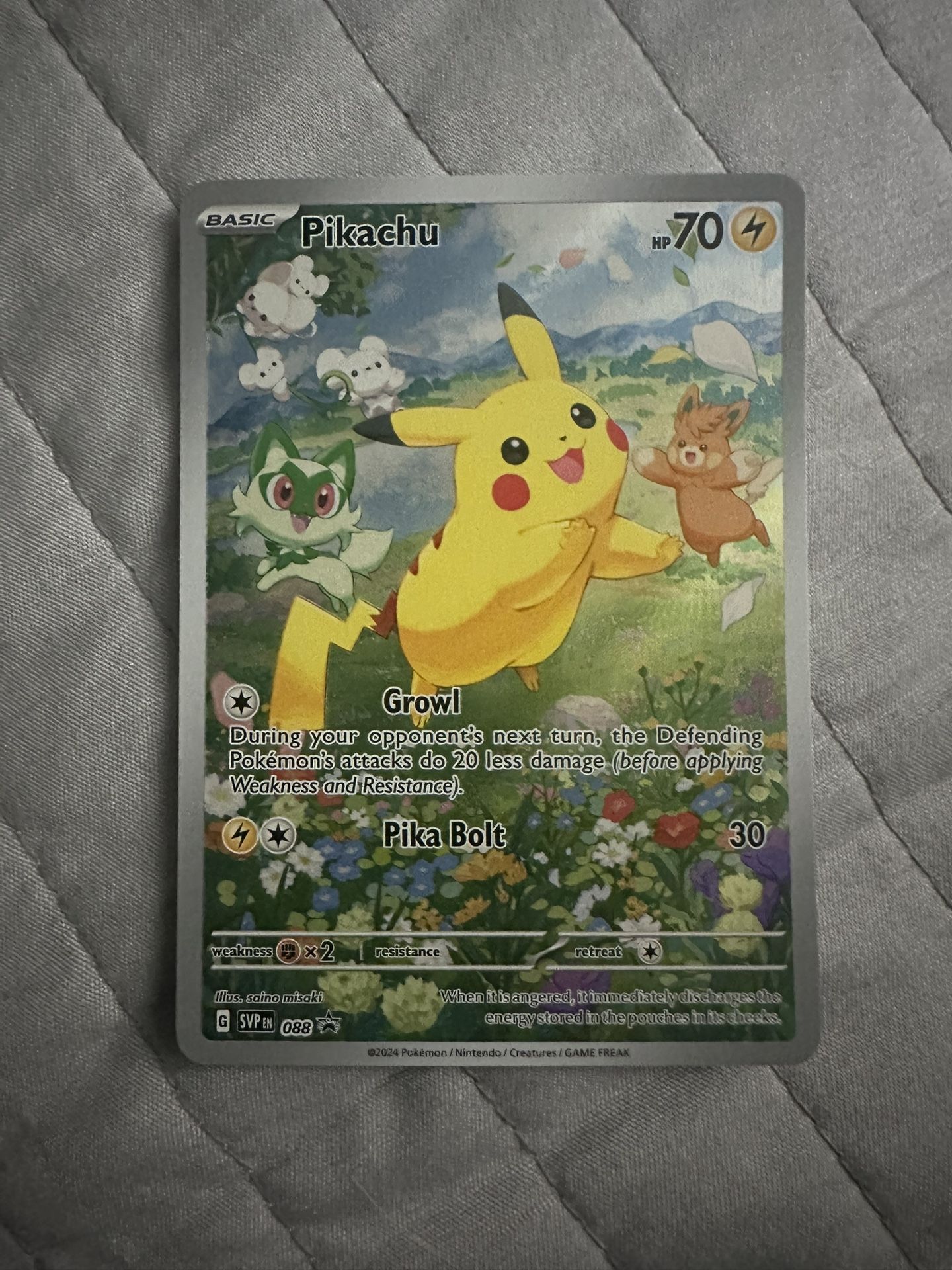 Pikachu SVP Promo