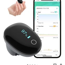 Ring Pulse Oximeter Fingertip