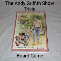 The Andy Griffith Show Trivia Board Game In Excellent New Condition (Is Complete Nothing Missing)