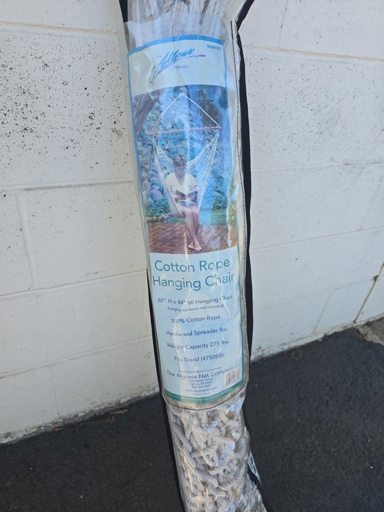 Cotton Rope Hanging Chair