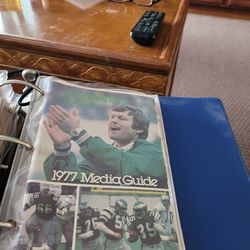 Authentic Eagles Media Guides-price reduced