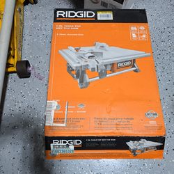 RIDGID 7IN.TABLE TOP WET TILE SAW