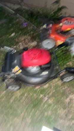 Honda hrz216tda lawnmower