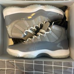 Jordan 11 “Cool Gray” (2021) – Size [10] – $190