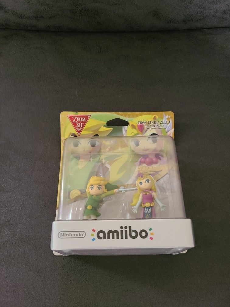 30th Anniversary Toon Link/Zelda The Wind Waker Link Cartoon/Zelda Amiibo