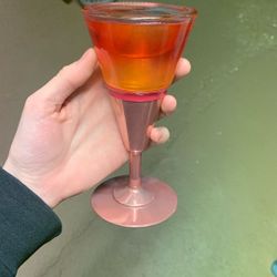 Champagne Perfume Bottle