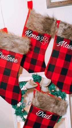 Custom Named Stockings!