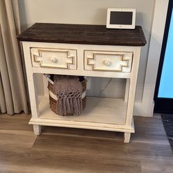 Amal wood entryway table