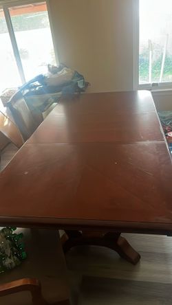 Table With Eight Chairs