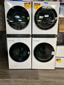 LG WasherTower Electric OR Gas Take One Home Today $0 Initial Payment Please Read Description