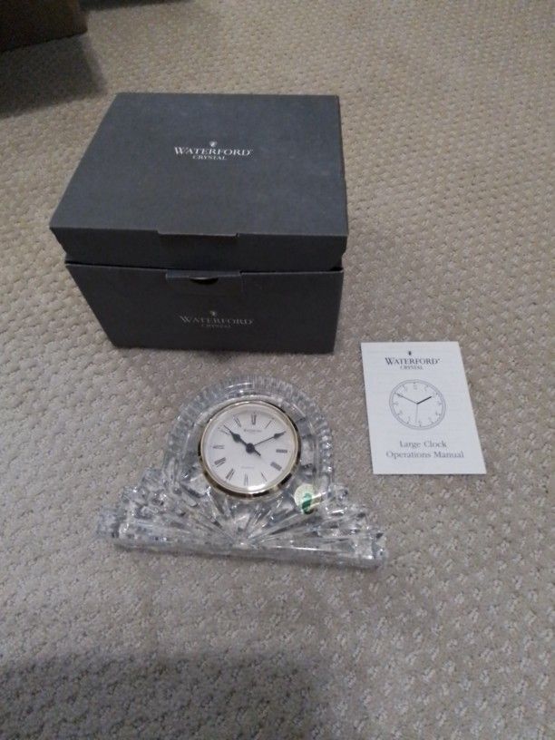 Waterford Crystal Clock