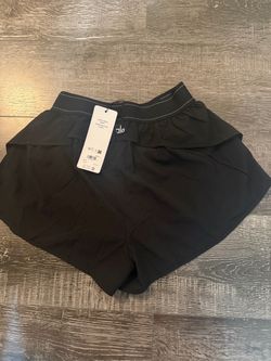 Alo Match Point Shorts – Black, New with Tags