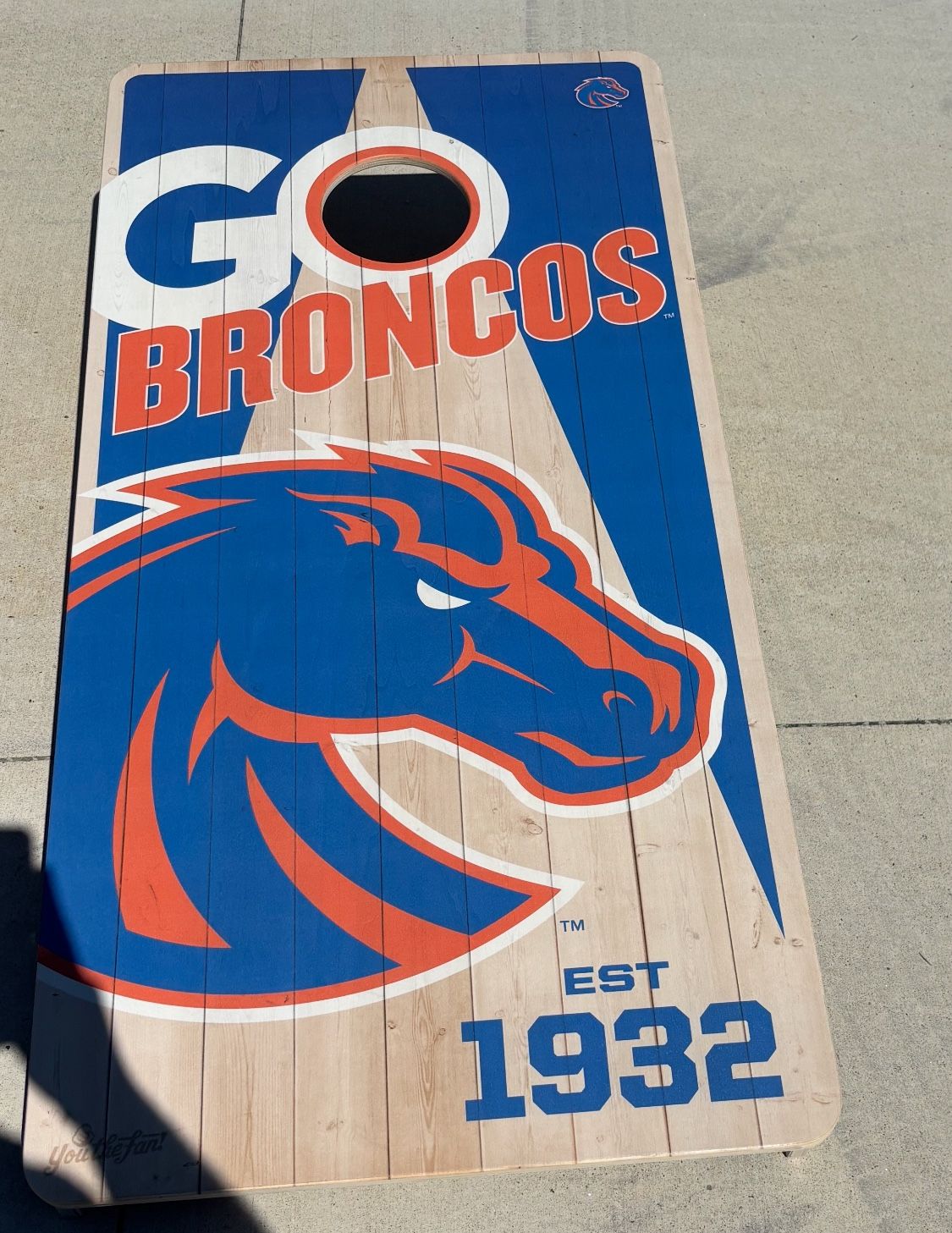 YouTheFan NCAA Boise State Broncos 2’ x 4’ Cornhole Game