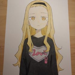Anime Artwork - Marina Kirarazaka (Takopi's Original Sin)