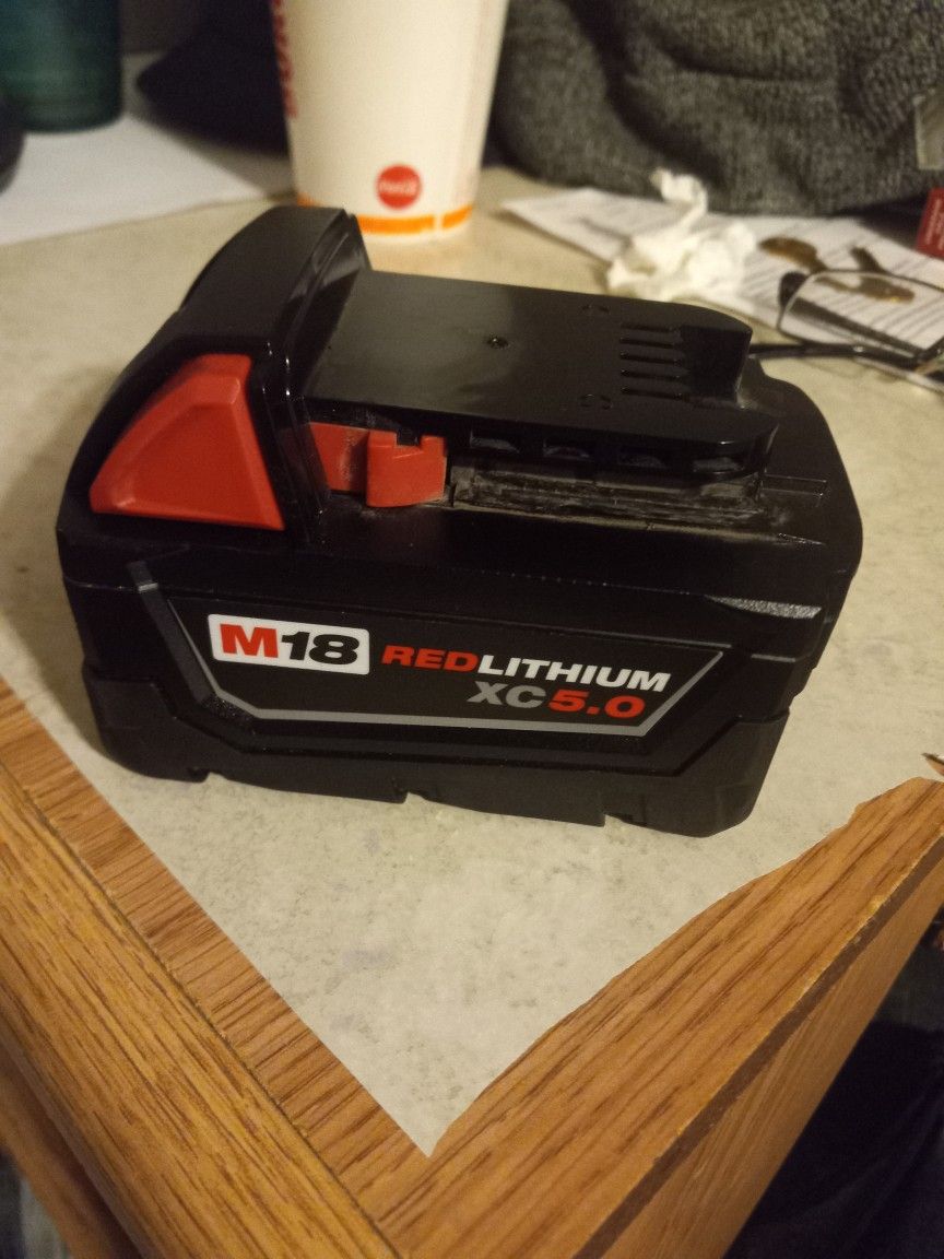 Milwaukee M18 Xc5.0 Battery