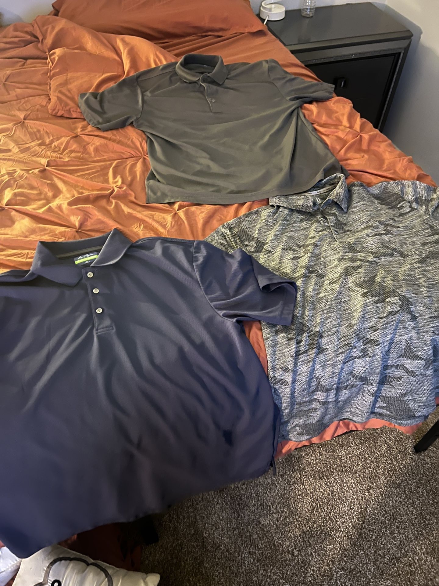 3 Ben Hogan Golf Shirts XL
