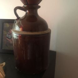 Vintage whiskey jug