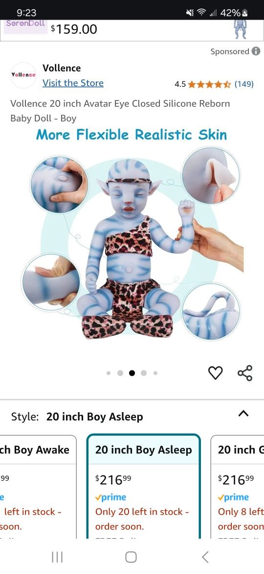 Galaxy Babies Reborn Dolls Silicone