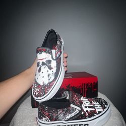 Friday The 13th Vans Size 7y