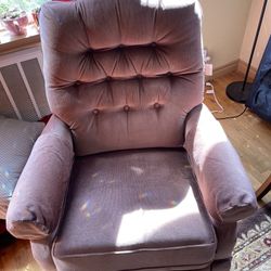 Mauve Recliner