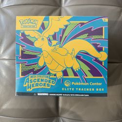 Ascended Heroes Pokemon Center Elite Trainer Box (Exclusive) - ME: Ascended Heroes (ASC)