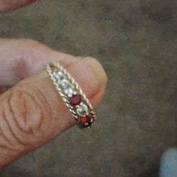 Sterling silver ring size 8