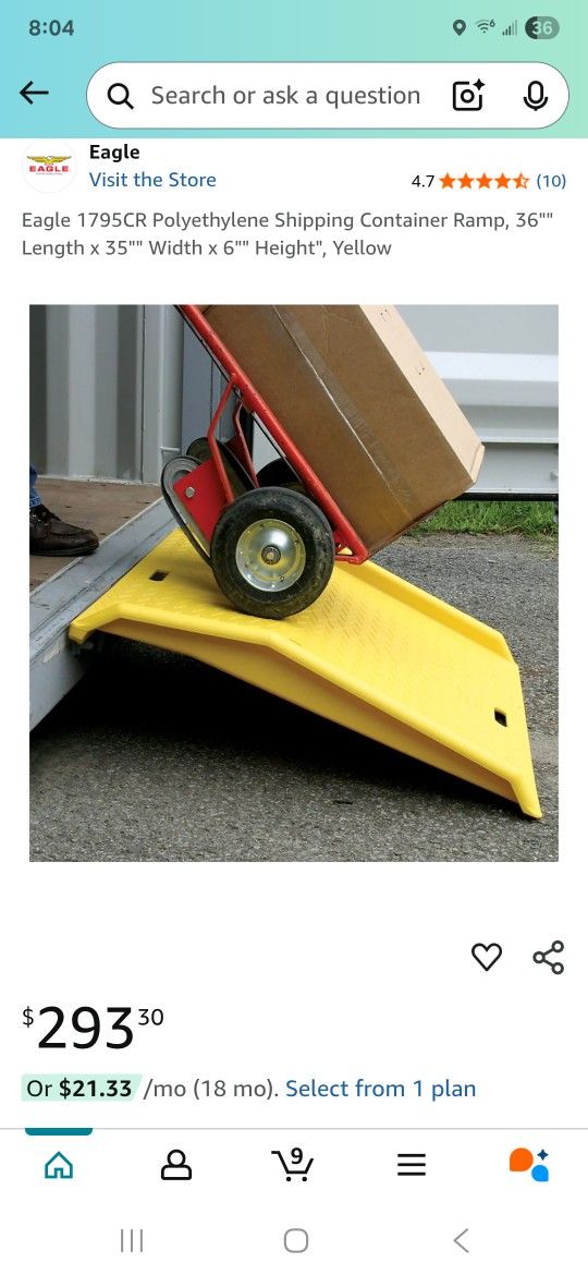  Polyethylene Ramp