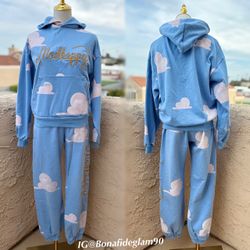 Madhappy x Pixar Toy Story collection cloud hoodie sweatpants coord sweatsuit