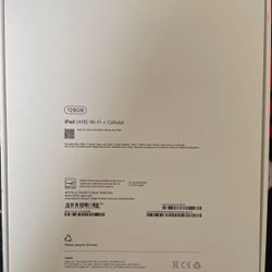 iPad (A16)  128 GB