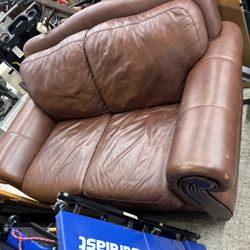 Leather Sofa 