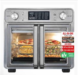 French Door Air Fryer Oven Toaster 26Qt
