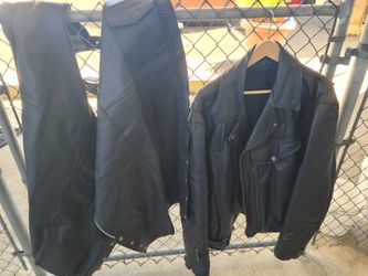 Leather Outfit For Cycl, With Liner