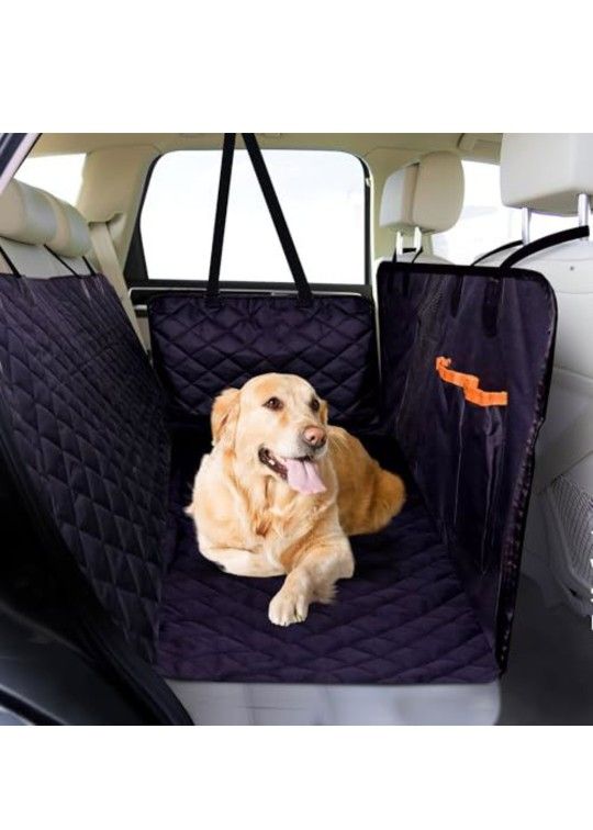 Dog Hammock for Car - Back seat Cover for Dogs - seat Cover for Dogs in car