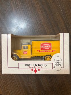 ERTL 1931 Hawkeye Delivery Truck Bank (Edward Hines Lumber 100th Anniversary Edition)