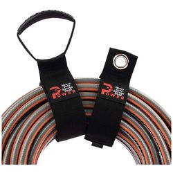NEW Extension Cord Holder Dual Pack - Power 9+2 Pack Heavy-Duty Wrap and Organizer-Portable Storage Straps-Hook and Loop Cord Carrying Straps-Assorted
