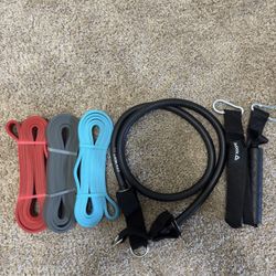 Super Band Kit 3-Pack And Sure Grip Resistance Cord.